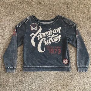 Affliction American Custom sweatshirt!